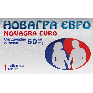 Новагра Євро табл. в/о 50мг №1